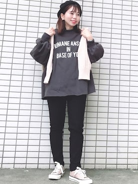 ぽんさん（レディース・148cm）の秋コーディネート