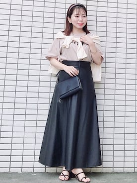 ぽんさん（レディース・148cm）の秋コーディネート