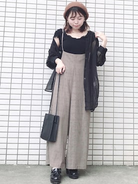 ぽんさん（レディース・148cm）の秋コーディネート