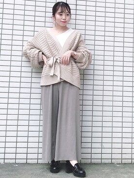 ぽんさん（レディース・148cm）の秋コーディネート