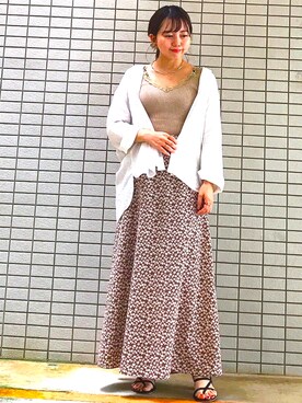 ぽんさん（レディース・148cm）の夏コーディネート