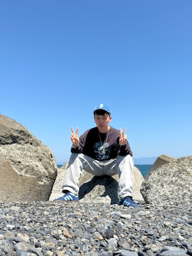 「アイテム（その他トップス）」を使った、jumingwさん（メンズ・173cm）の冬コーディネート