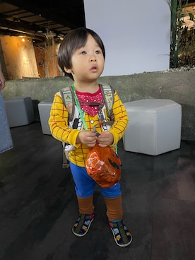 「トリックオアトリート」｜shoyoiさん（キッズ・80cm）の秋コーディネート