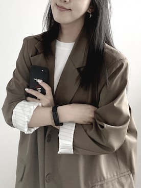 「blazer」｜Ddddmyingさん（レディース・163cm）の春コーディネート