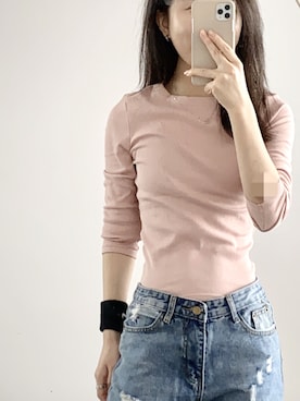 「J BRAND（ジェイブランド）のアイテム」を使った、Ddddmyingさん（レディース・163cm）の秋コーディネート