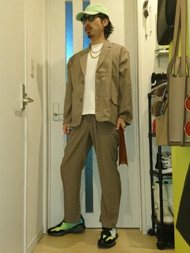 H M エイチ アンド エム のキャップを使った人気ファッションコーディネート Wear
