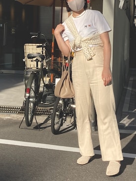 RINさん（レディース・161cm）の夏コーディネート