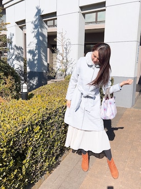 「MISCH MASCH（ミッシュマッシュ）のアイテム（ジャケット/アウター）」を使った、高野 和さん（レディース・165cm）の冬コーディネート