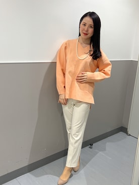 高野 和さん（レディース・165cm）の冬コーディネート