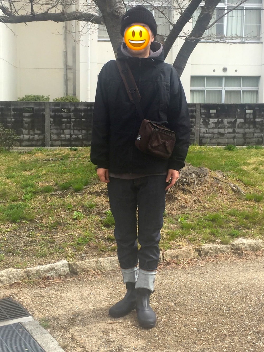 rerunkahvila｜MoonStarのレインシューズを使ったコーディネート