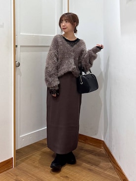 「GLOBAL WORK（グローバルワーク）のアイテム（ワンピース）」を使った、ありちゃんさん（レディース・149cm）の秋コーディネート