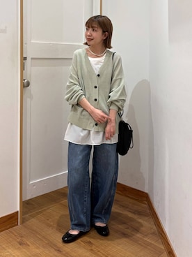 「GLOBAL WORK（グローバルワーク）のアイテム（シューズ）」を使った、ありちゃんさん（レディース・149cm）の春コーディネート