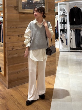 「GLOBAL WORK（グローバルワーク）のアイテム（アクセサリー）」を使った、ありちゃんさん（レディース・149cm）の秋コーディネート