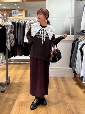 「アイテム（その他ヘアアクセサリー）」を使った、ありちゃんさん（レディース・149cm・20代）の秋コーディネート