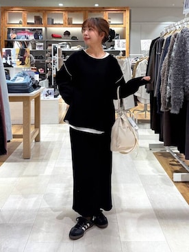 「アイテム（Tシャツ/カットソー）」を使った、ありちゃんさん（レディース・149cm・30代）の秋コーディネート