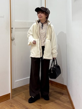 「アイテム（チョーカー）」を使った、ありちゃんさん（レディース・149cm・30代）の秋コーディネート