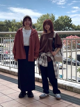 「アイテム（バックパック/リュック）」を使った、ありちゃんさん（レディース・149cm・30代）の秋コーディネート