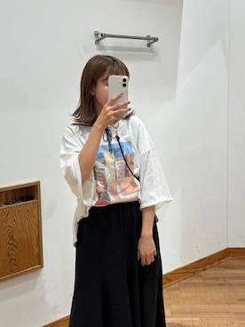「アイテム（トートバッグ）」を使った、ありちゃんさん（レディース・149cm・20代）の秋コーディネート