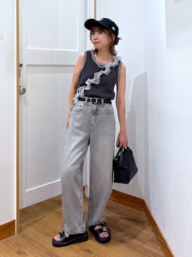 「アイテム（ヘアゴム）」を使った、ありちゃんさん（レディース・149cm・30代）の夏コーディネート