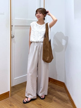 「アイテム（ヘアゴム）」を使った、ありちゃんさん（レディース・149cm・30代）の夏コーディネート
