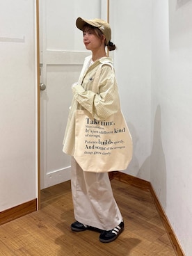 「WING（ウイング）のアイテム」を使った、ありちゃんさん（レディース・149cm）の春コーディネート