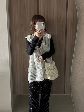 「WING（ウイング）のアイテム」を使った、ありちゃんさん（レディース・149cm）の春コーディネート