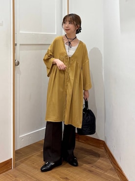 「アイテム（チョーカー）」を使った、ありちゃんさん（レディース・149cm）の秋コーディネート