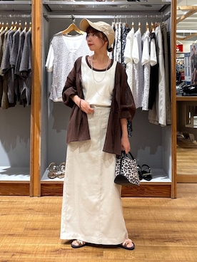 「アイテム（ヘアゴム）」を使った、ありちゃんさん（レディース・149cm・30代）の夏コーディネート
