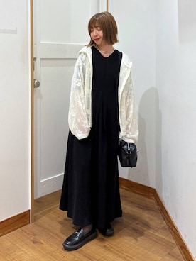 「GLOBAL WORK（グローバルワーク）のアイテム（シューズ）」を使った、ありちゃんさん（レディース・149cm）の春コーディネート