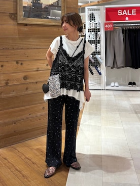 「WING（ウイング）のアイテム」を使った、ありちゃんさん（レディース・149cm）の夏コーディネート
