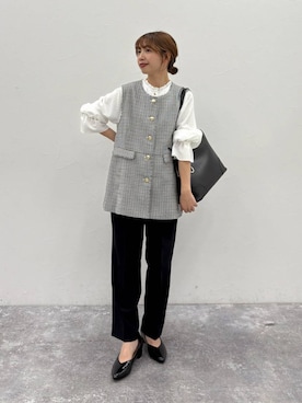 「アイテム（トートバッグ）」を使った、ありちゃんさん（レディース・149cm・30代）の冬コーディネート