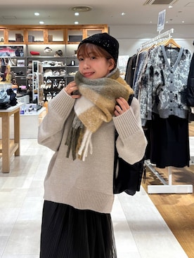 「アイテム（チョーカー）」を使った、ありちゃんさん（レディース・149cm・30代）の秋コーディネート