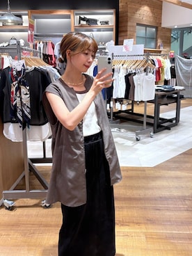 「GLOBAL WORK（グローバルワーク）のアソートヘアゴム/130519（ヘアゴム）」を使った、ありちゃんさん（レディース・149cm・20代）の夏コーディネート