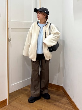 ありちゃんさん(レディース・149cm)の冬コーディネート