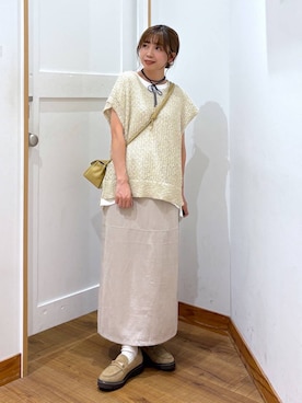 「アイテム（チョーカー）」を使った、ありちゃんさん（レディース・149cm・30代）の秋コーディネート