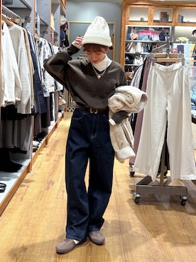 「アイテム（ファッション雑貨）」を使った、ありちゃんさん（レディース・149cm・30代）の秋コーディネート