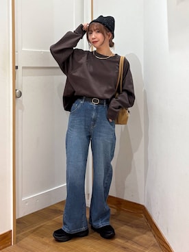 「アイテム（アクセサリー）」を使った、ありちゃんさん（レディース・149cm・20代）の秋コーディネート