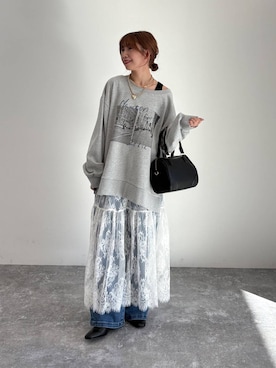 「アイテム（タンクトップ）」を使った、ありちゃんさん（レディース・149cm・20代）の冬コーディネート