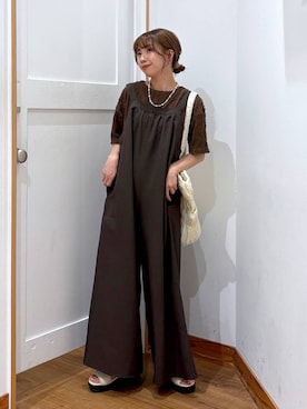 「アイテム（ヘアゴム）」を使った、ありちゃんさん（レディース・149cm）の夏コーディネート