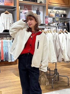 「アイテム（帽子）」を使った、ありちゃんさん（レディース・149cm・30代）の秋コーディネート