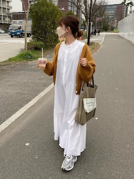 「emi+（エミプラス）のアイテム」を使った、ありちゃんさん（レディース・149cm）の春コーディネート