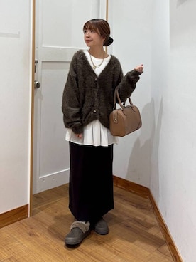 「アイテム（アクセサリー）」を使った、ありちゃんさん（レディース・149cm・30代）の秋コーディネート