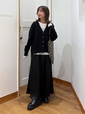「GLOBAL WORK（グローバルワーク）のアイテム（アクセサリー）」を使った、ありちゃんさん（レディース・149cm）の秋コーディネート