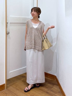 「アイテム（ヘアゴム）」を使った、ありちゃんさん（レディース・149cm・30代）の夏コーディネート