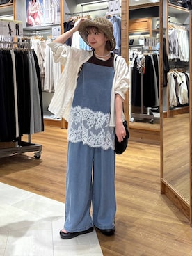 「ワントーン」｜ありちゃんさん（レディース・149cm）の春コーディネート