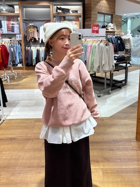 「WING（ウイング）のアイテム」を使った、ありちゃんさん（レディース・149cm）の冬コーディネート