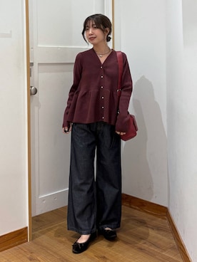 「GLOBAL WORK（グローバルワーク）のアイテム」を使った、ありちゃんさん（レディース・149cm）の秋コーディネート
