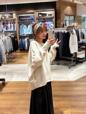 「アイテム（ヘアアクセサリー）」を使った、ありちゃんさん（レディース・149cm・20代）の秋コーディネート