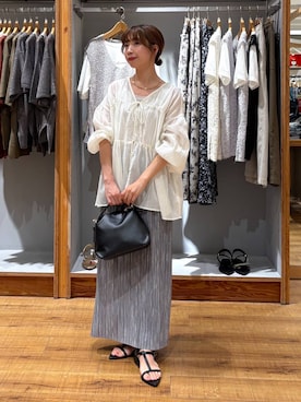 「アイテム（ヘアゴム）」を使った、ありちゃんさん（レディース・149cm・30代）の夏コーディネート