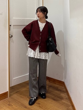 「アイテム（その他トップス）」を使った、ありちゃんさん（レディース・149cm・30代）の秋コーディネート